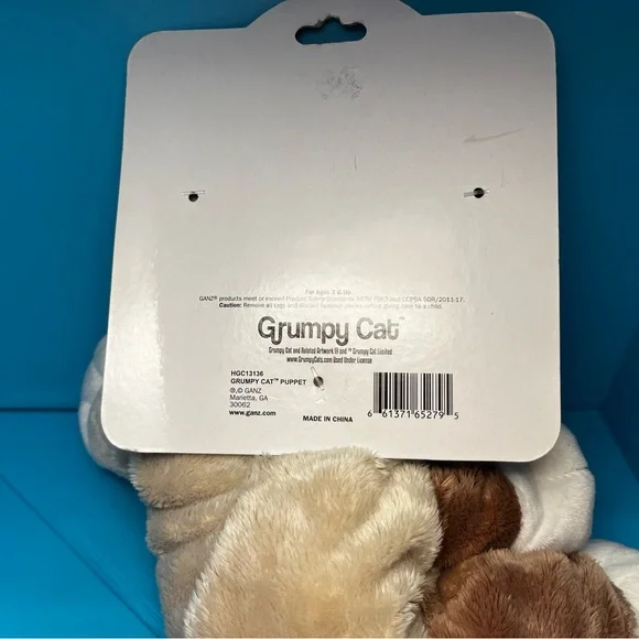 GANZ - Grumpy Cat - Hand Puppet - Picture 8 of 12